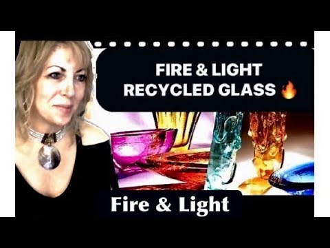 💥 Fire and Light Glass 💥 Thrifty ReSeller LIVE Chat 💥 Fire & Light Recycled Glass 💥