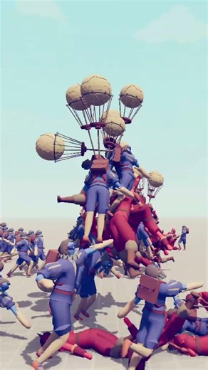 50 Ballooners vs Every Faction’s Cheapest Units – Ultimate TABS Experiment