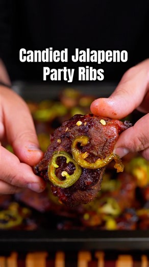 I tried to make Candied Jalapeno Party Ribs..