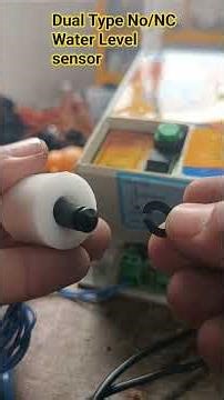 How NO/NC Magnetic #Water #Level #Sensor Work Real Demo with #bluered #automaticwaterlevelcontroller