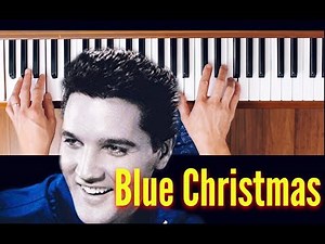 Blue Christmas (Piano Tutorial)