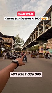 22K views · 552 reactions | All Types Of Camera Available 朗 Call : +91 6289 036 509 Address :1, Ground Floor, Kanta Apartment, MB Estate, Near Nagori Dairy, Opp. HP Petrol Pump, Virar West – 401303, Mumbai #camera #mumbai #anytimeanywhere99 #viralvideos #virar #vasaivirar #reelsinstagram #vasai #trendingreels #drone #freegift #vloglife | Anytime anywhere 99 | Facebook