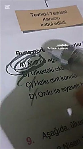 hadi birlikte inkılap testini çözelim #shortsviral #shorts #test #kitap