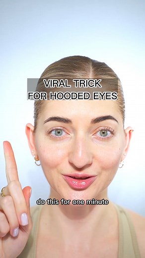 Viral hooded eyes trick #hoodedeyes #hoodedeyestruggle #hoodedeyelids #viralvideotiktok #viraltrend #facialmassagesteps #facemassagetechniques #6149 | Pitfire Beauty