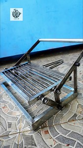 4.5M views · 46K reactions | Genius Folding Ladder Idea: Build It Yourself at Home! #reels #instagramreels #diytools #homemadetools #folding #ladder #usefultips #tipsandtircks #metalworking #musthave #craftsman #handymanservices | Creative Lab | Facebook