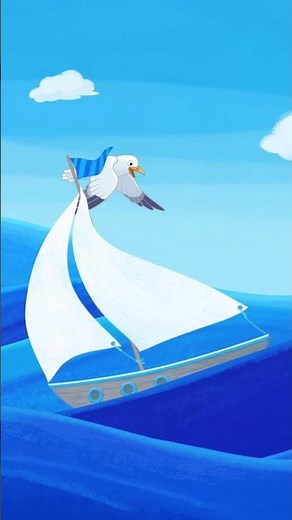 Blue like a sea 💙🌊 #Shorts #ColorSong #tadaboom #mashaandthebear #mashabeareng #nurseryrhymes