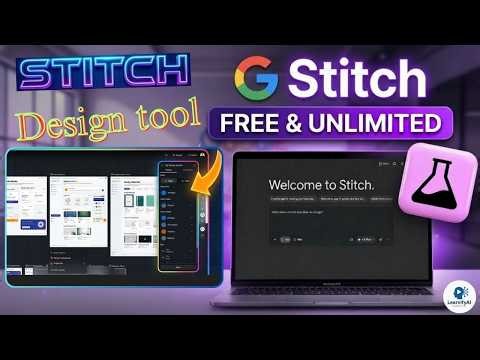 How to Use Google Stitch | STITCH Just Changed UI Design Forever - Google Vs Figma | Google Stitch