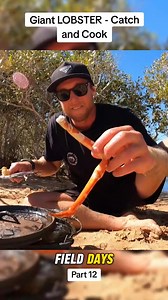 Giant Lobster - Catch and Cook P12 #lobster #catchandcook #camping #fishing #Outdoors #fielddays #fyp | Paul Roberts
