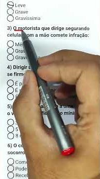 6 questions from the DETRAN theory test