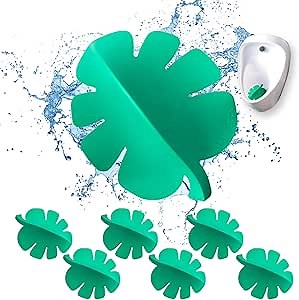 Adam’s Leaf Non-Splash Urinal Screen Deodorizer, 3-5 Year Durability, Toilet Accessories for Commercial Establishments, Keeps Restrooms Clean & Odorless, Made in USA, Easy to Clean