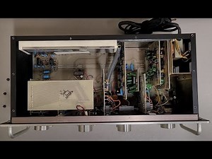 Taking a quick look inside a Phase Linear model 4000 series 2 autocorrelation preamplifier