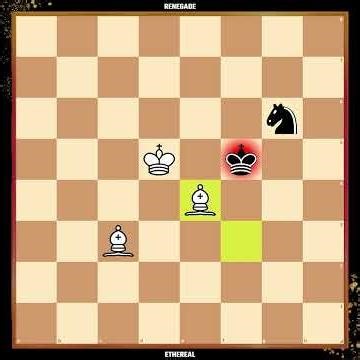 Two Bishops Checkmate😱, Two chess AI Ethereal vs Renegade #chesspuzzle #chess #chessreels #games