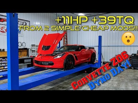 EASY and CHEAP way to boost HORSEPOWER and TORQUE in your C7 Corvette!!
