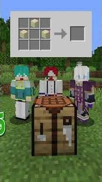 Speed Quiz! Minecraft Recipe Challenge! Question 1【Minecraft】