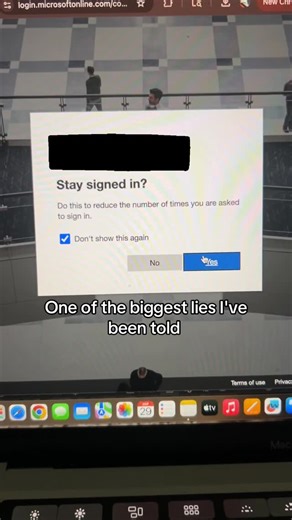 Neyha Ata | It makes me log in everytime. What did it reduce 😭 useless button thing #microsoft #college #outlook #corporate | Instagram