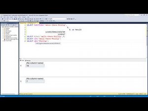 Extracting parts of strings: LEFT, RIGHT, SUBSTRING, LEN and DATALENGTH