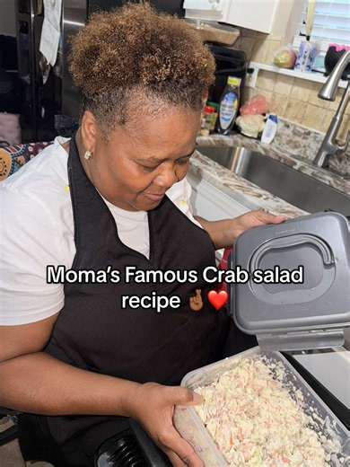Moma’s Famous Crab Salad Recipe