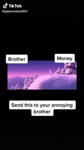 Sister's Dilemma: Money or Olaf? Hilarious Meme Joke!