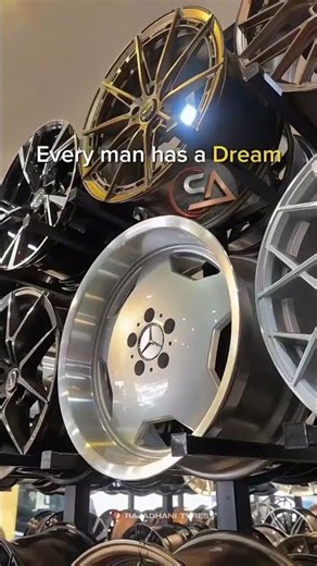 “Not just a wheel… it’s my dream.Today one rim, tomorrow a wheels mall.” 🚗✨