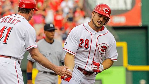 48K views · 1K reactions | June 22, 2011: Chris Heisey puts on a three-homer show against the Yankees. #RedsVault | Cincinnati Reds | Facebook