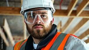 Workers in safety gear install a dust extraction system inside a partially built structure, ensuring compliance with air quality standards.