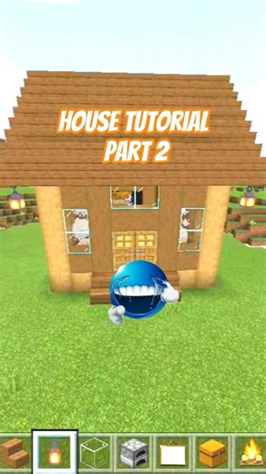 Minecraft build house part 2 complete 🏠 #shorts #trending #minecraft #shortsfeed #gaming