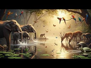 Calm Nature Documentary with Wildlife 🌿 | Relaxing & Peaceful Animal Moments (4K)