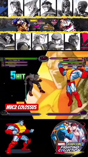 Mvc2: Victor Ruíz - Colossus combo extension + Omega red assist to Super Dive 80% damage #freemvc2