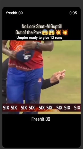 no look sort of Martin guptill