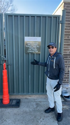 The Chadwick KC on Instagram: "🚮♻️ Trash talk… but make it helpful! This month’s maintenance how-to covers the trash compactor & recycling center. Quick tips, big impact! 💡✨"