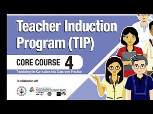 Teacher Induction Program TIP 2022 Course 4