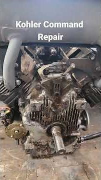 follow along as I repair an oil leak on a Kohler Command #zeroturnmower #mechanic #selfemployed