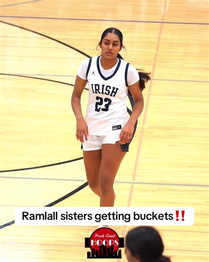 Ashna, Amisha, and Arshia Ramlall combined for 49 points last night in a win for Rosemount! #highschoolbasketball #girlsbasketball #womensbasketball #wnba
