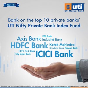 5K reactions · 25 shares | Presenting UTI Nifty Private Bank Index Fund – A fund that gives you exposure to 10 leading private Banks in one fund. NFO Opens: September 02, 2024 and Closes on September 16, 2024. Know more: https://bit.ly/4gbgctq #UTIMutualFund #UTINiftyPrivateBankIndexFund #IndexFund #NFO #PrivateBank #Investment #MutualFundsSahiHai #WealthCreation #UTIMF #MutualFunds | UTI Mutual Fund | Facebook