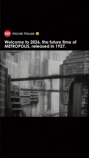 Welcome to 2026, the future time of METROPOLIS (1927)