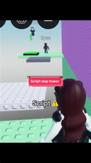 Usando truques no Slap Tower em Roblox