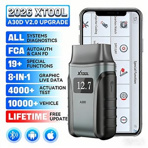 ✅XTOOL A30D V2.0 OBD2 Scanner Bluetooth Car Diagnostic Tool All System 19+Resets | eBay