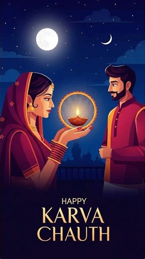 Karva Chauth Special | Suhagan Raat Vrat | Love & Devotion Short Video | Bhakti & Romance Touch