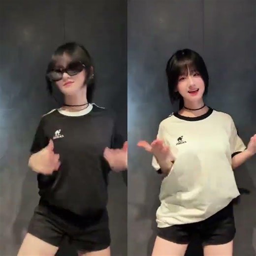 Black and white matching is here again Yiyi Yaya high school student jennie version nobatidao