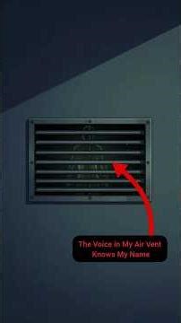 My Air Vent Started Talking Back… 👻 #scarymj #horrorshorts #animation #creepystory #superscary