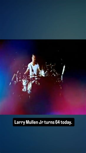 4.9K views · 2.7K reactions | Larry Mullen Jr turns 64 today.  | U2 Wolves Brasil | Facebook