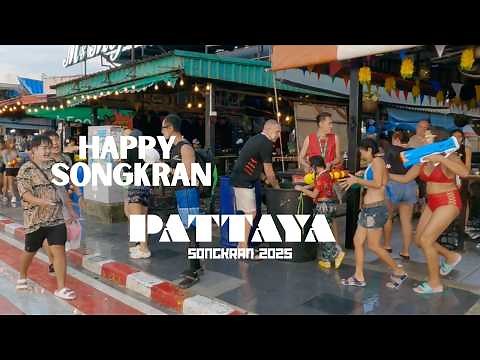 THAILAND’S WILD NEW YEAR CELEBRATION – Water Fights, Culture & Crazy Vibes in Pattaya Day time 2025