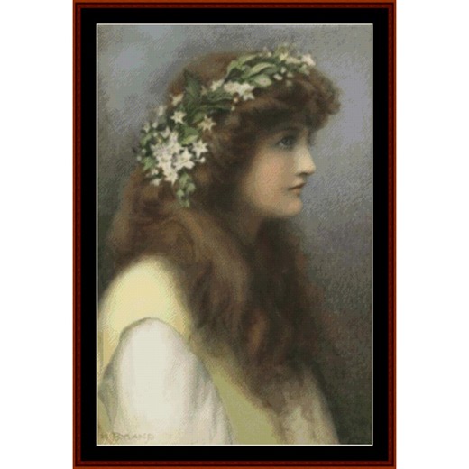 Cross Stitch Collectibles | Henry Ryland pdf cross stitch patterns by Cross Stitch Collectibles. Pattern Keeper compatible.... | Instagram