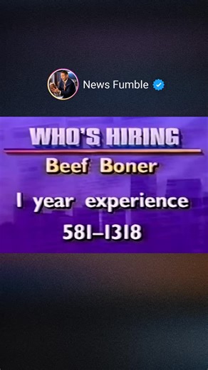 577K views · 5.1K reactions | Job market down? Not everywhere. Opportunities abound. ☠️☠️☠️ If you love TV News bloopers like we do, follow our account @newsfumble | News Fumble | Facebook