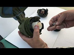 Echo Speed-feed 400 trimmer head on a Kobalt 24-volt weed eater