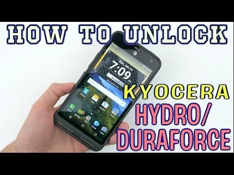 How to Unlock ANY Kyocera Duraforce OR Hydro Model (AT&T, T-Mobile, MetroPCS, Cricket, ETC)