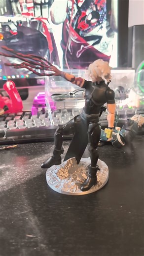 posing challenge with my friend