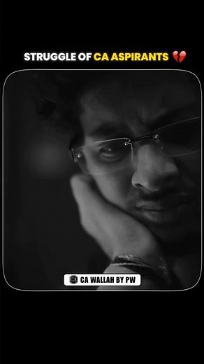 CA STUDENT JOURNEY 🔥🤯 #CA #PW #CAINTER #SHORTS