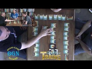 Game of Trains tutorial and game play