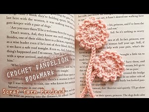 EASY DIY Crochet Bookmark – Beginner Friendly | Scrap Yarn Crochet Project